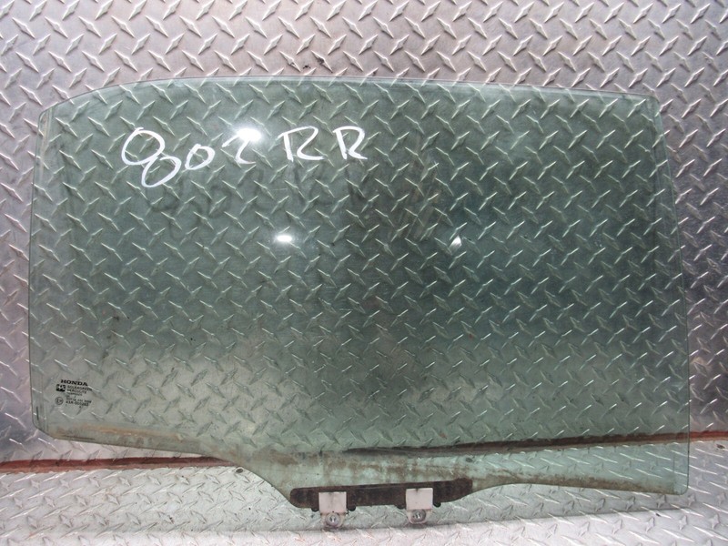 03-07 HONDA ACCORD SEDAN RIGHT REAR PASSENGER DOOR GLASS PPG MANUFACTURER