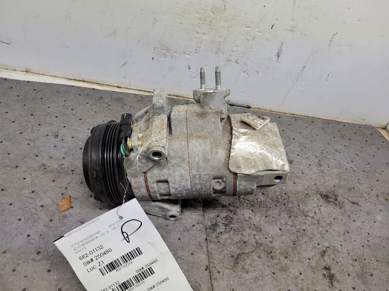 Air Conditioner AC Compressor Without Turbo Fits 15-16 FORD F150 PICKUP 1702218
