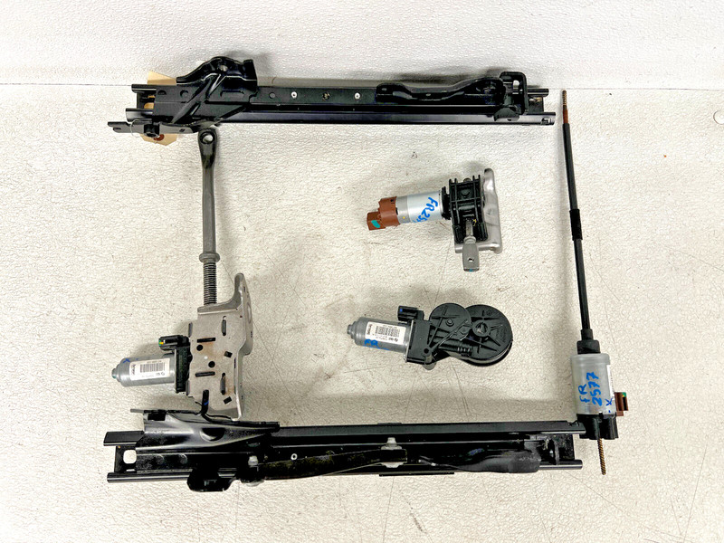 ⭐2011-2016 BMW 5-SERIES FRONT RIGHT SIDE SEAT TRACK RAIL & MOTOR SET OEM LOT2577
