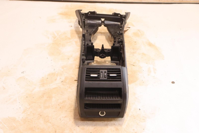 2011 BMW 535I F10 FRONT CENTER CONSOLE STORAGE COMPARTMENT BASE FRAME OEM