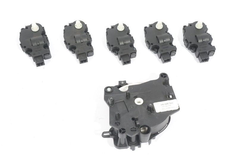 2008 - 2011 MERCEDES BENZ C300 W204 Air Heater Flap Actuator Motor Set Of 6 OEM
