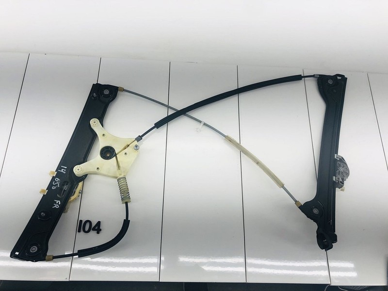 12-18 BMW 650I XDRIVE RIGHT PASSENGER SIDE DOOR WINDOW REGULATOR OEM