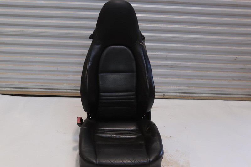 2000-2003 PORSCHE BOXSTER FRONT LEFT DRIVER SIDE SEAT LEATHER COMPLETE OEM