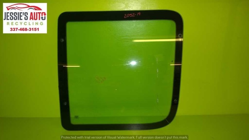 05 07 08 09 10 11 12 13 14 E250 VAN RIGHT REAR MIDDLE FRONT DOOR GLASS 2052-19