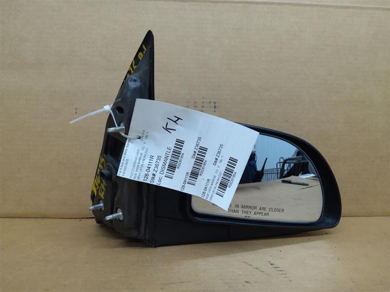Passenger Side View Mirror Power Black D22 Opt Fits 06-07 VUE 261854