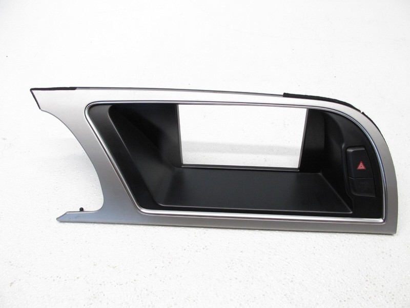 09-12 AUDI 8T A5 S5 CENTER DASH MMI DISPLAY SCREEN TRIM SURROUND BEZEL 121923
