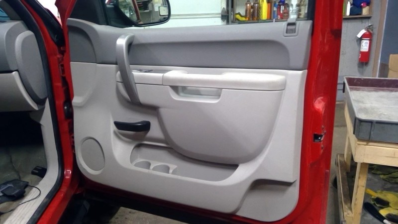 SILVERADO 2012 Passenger Right Front Door Trim Panel 1782074
