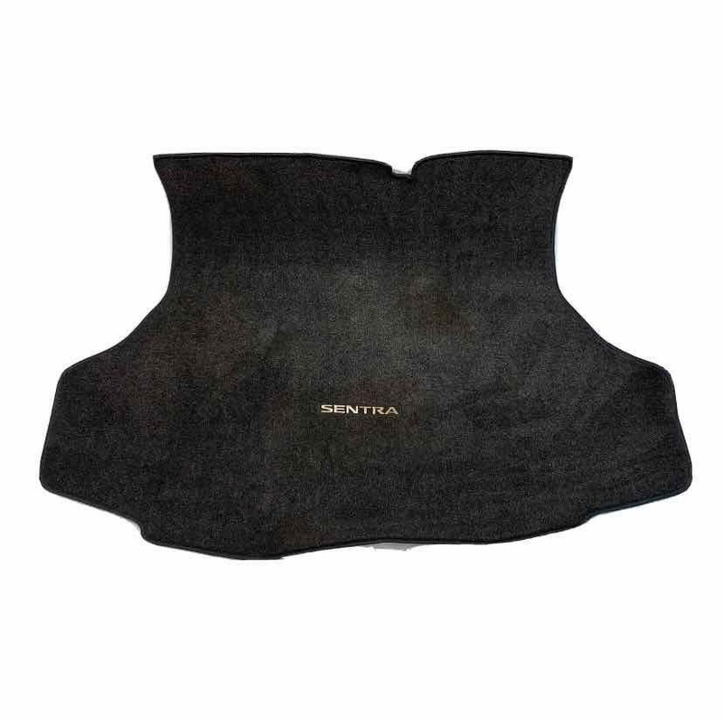 Nissan Sentra spare tire cargo rear trunk mat cover carpet OEM black color