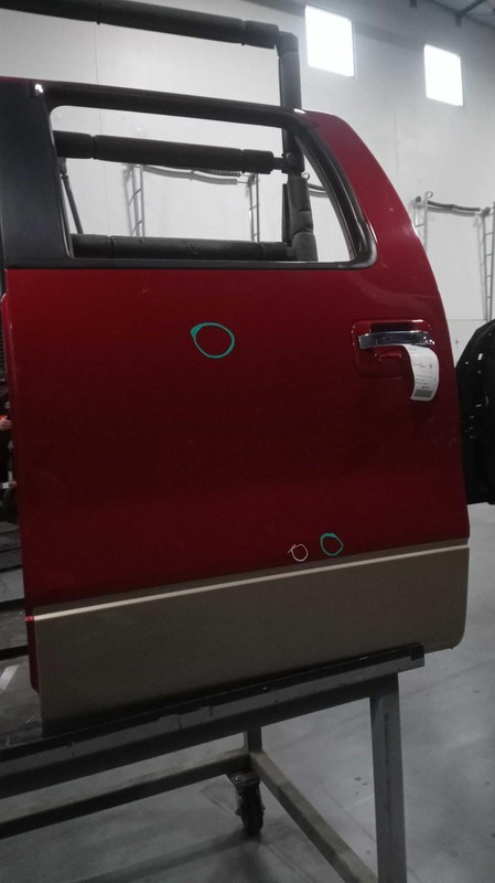 2012 Ford F150 Pickup Left Door Black OEM Used 401725 133K Miles