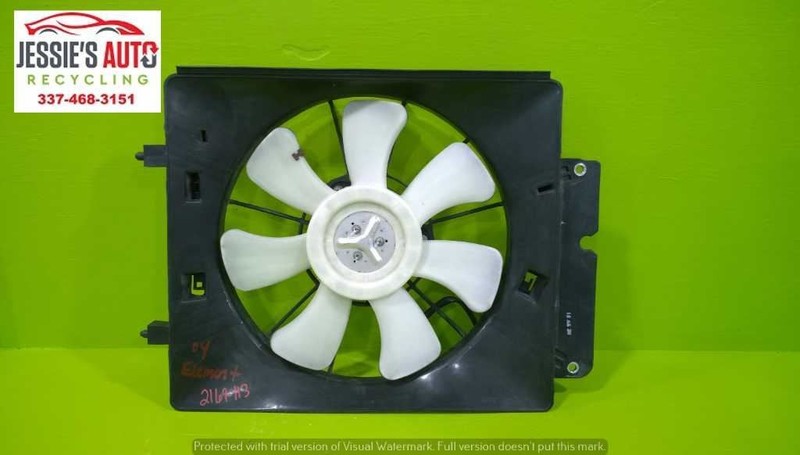 03 04 05 06 07 08 ELEMENT EX 2.4L AT RADIATOR CONDENSER FAN OEM 2169-113
