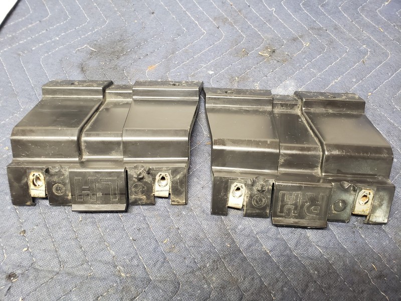M) 2011-2017 Jeep Compass Patriot Rear Fascia Support Brackets Driver Passenger