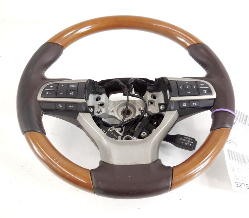 2017 17 Lexus ES300h Steering Driver Wheel W/ Control OEM *WORN/SEE NOTES*