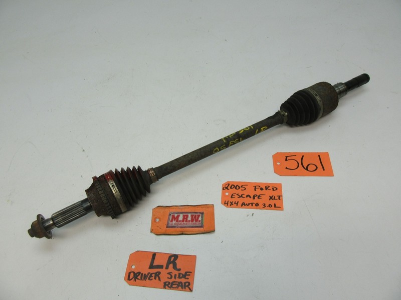 AXLE SHAFT CV BOOT BACK LEFT REAR NUT 3.0L 4X4 W/ABS for ESCAPE MARINER TRIBUTE