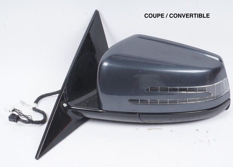 10-17 Mercedes W207 E350 E400 E550 Left Side Mirror Door Rear View Convertible
