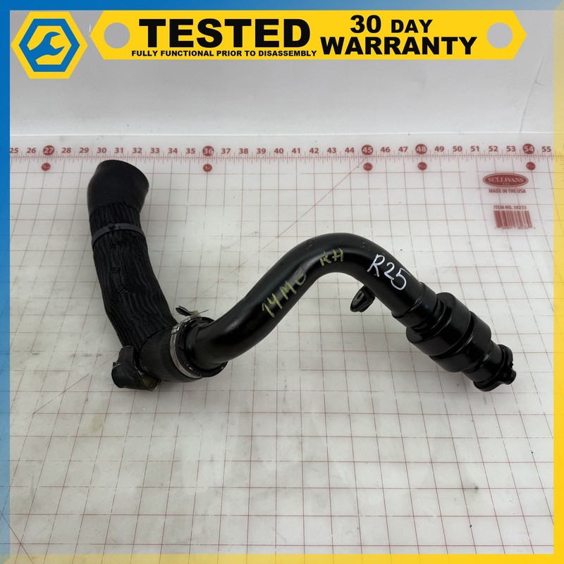 14-17 MASERATI GHIBLI 3.0L RIGHT PASSENGER SIDE INTERCOOLER HOSE TUBE PIPE OEM