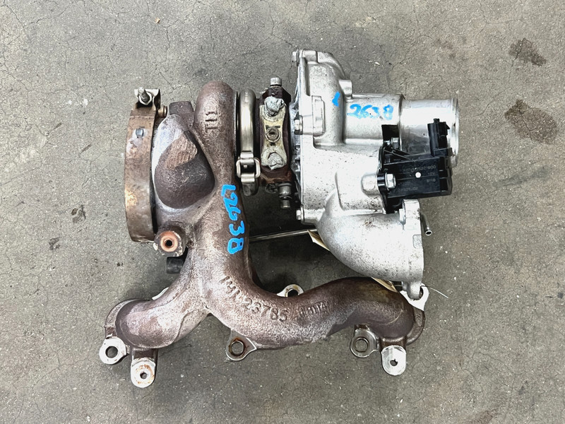 ⭐14-17 MASERATI QUATTROPORTE 3.0L LEFT SIDE ENGINETURBO CHARGER OEM LOT2638