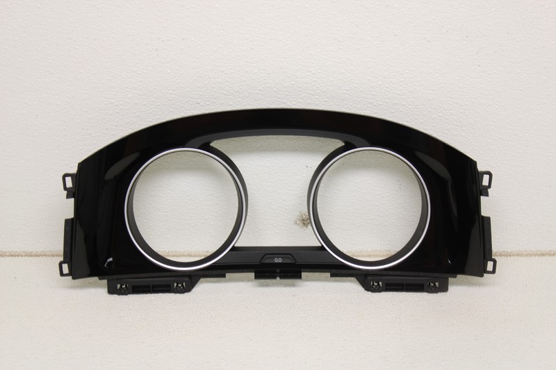 MK7 VW Golf R GTI Gauge Cluster Trim Gloss Black Polar Night Oem 2015-2021