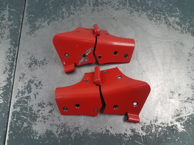 2006 Jeep Wrangler TJ Rubicon 4x4 Windshield Hinges #62517 Z2