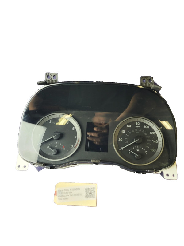 Used Oem Hyundai Dashboard Panel Speedometer Cluster 2019-2021 Tucson 3.5" 58k