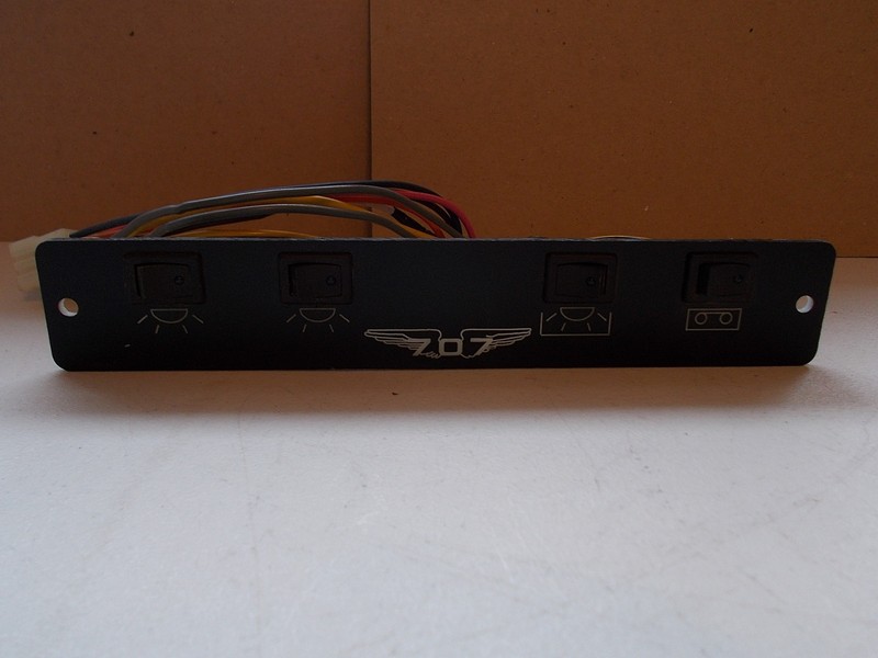 American Technology Components 5501-NA Light & Cassette Control Panel Vintage