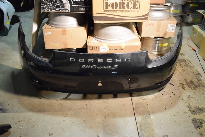 12-15 PORSCHE 911 CARRERA REAR BUMPER COVER 991505411 OEM