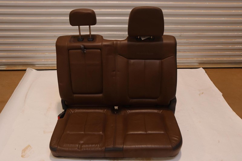 2011-2014 FORD F150 CREW CAB PLATINUM REAR LEFT SIDE SEAT LEATHER CUSHION OEM