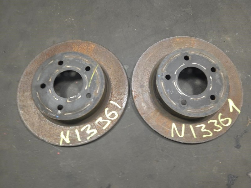 2PC Rear Disc Brake Rotors Set 2025 Nissan Kicks 43206-5R00A 2021 2022 - 2026