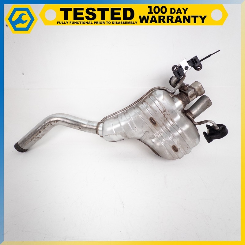 03-10 BENTLEY CONTINENTAL GT REAR LEFT DRIVER SIDE LOWER EXHAUST MUFFLER OEM