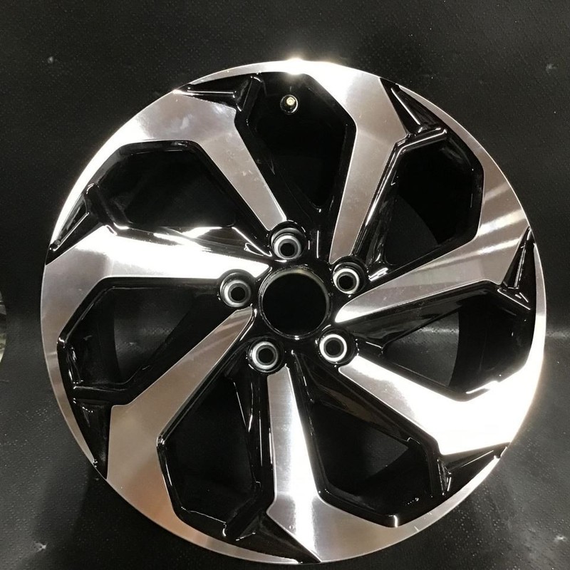 2016-2017 Honda Accord 64080 Wheel 17 x 7-1/2 Rim Black Machined 42700T2AL73