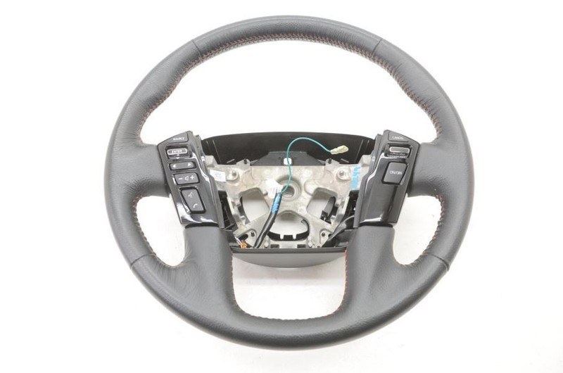 2022-2023 Nissan Frontier Pro-4X Black Steering Wheel with Orange Stitching