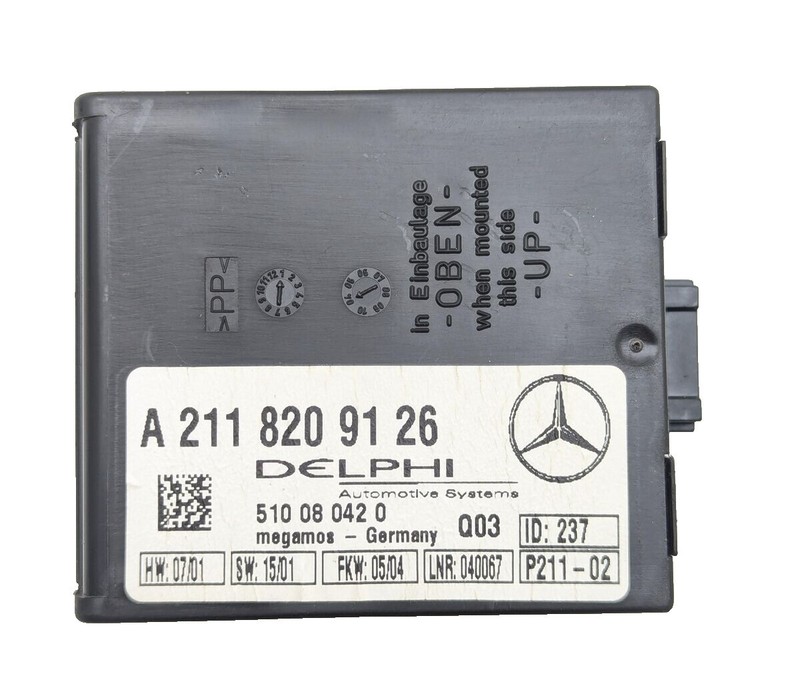 Mercedes R230 S430 E320 Anti Theft Alarm Module 2118209126 OEM