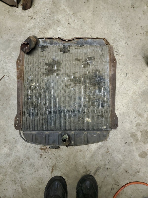 1946 1947 1948 Chevy fleetmaster Radiator CORE