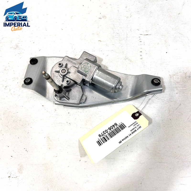 16-23 BMW X1 F48 TAILGATE LIFTGATE BACK DOOR GLASS REAR WIPER MOTOR OEM