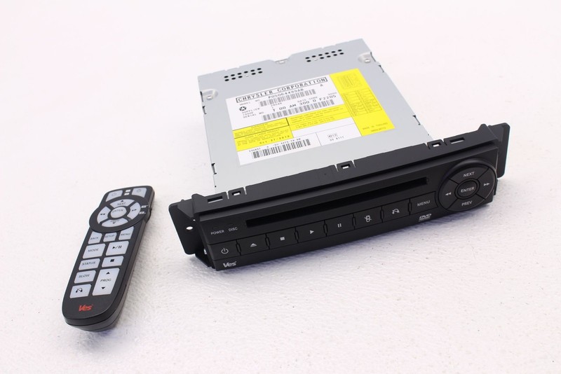 VW ROUTAN 09 10 2011 12 13 DASH DVD PLAYER READER UNIT W/ REMOTE OEM 7B0035123