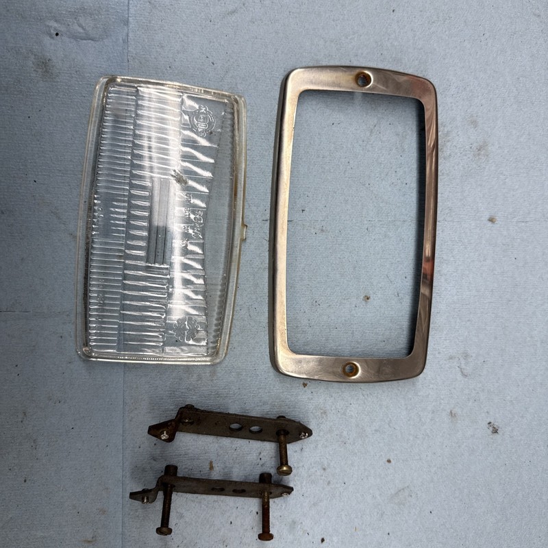 1975 Ski-Doo Alpine Vintage Snowmobile Headlight Lens And Bezel