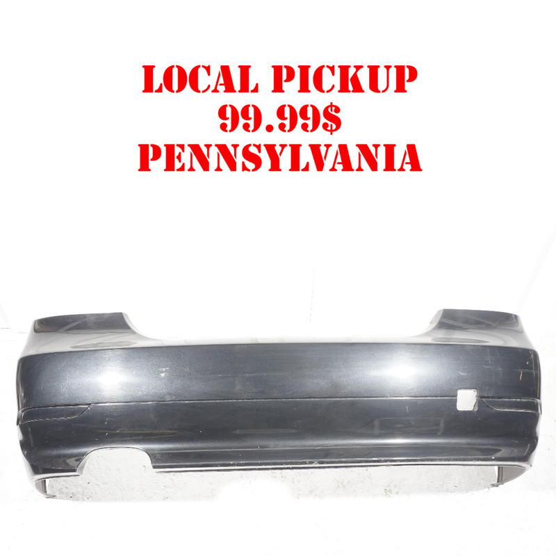 04 05 06 07 BMW 530i 525i E60 REAR BUMPER COVER OEM
