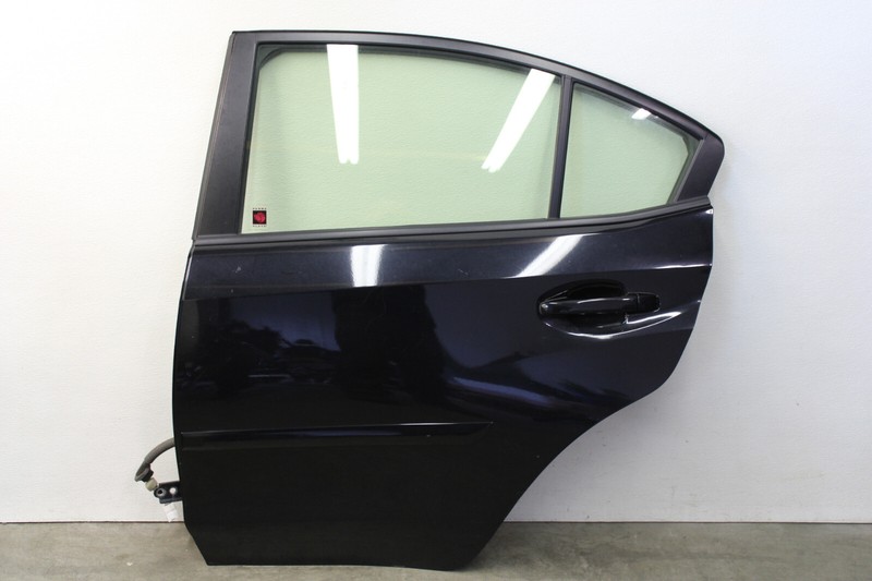 Subaru WRX STI Rear Left Driver Side Door Shell Black Silica Pearl Oem 2015-2021