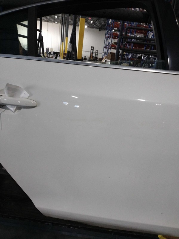 2015 VOLVO S60 Used White Right Rear Door 613749 98K Miles OEM Quality