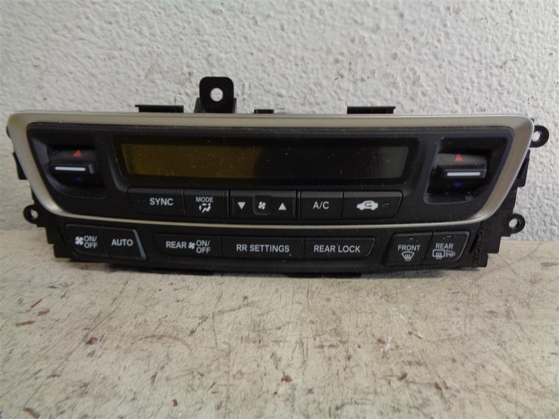 2016-2018 Honda Pilot Temperature Ac Heater Climate Control 79600-Tg7-A62zb Exl