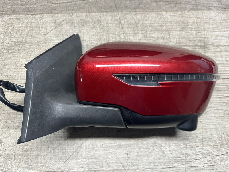 LEFT DOOR MIRROR II 2015 16 Nissan Murano Red Heated W/Camera OE W/O Blind Spot