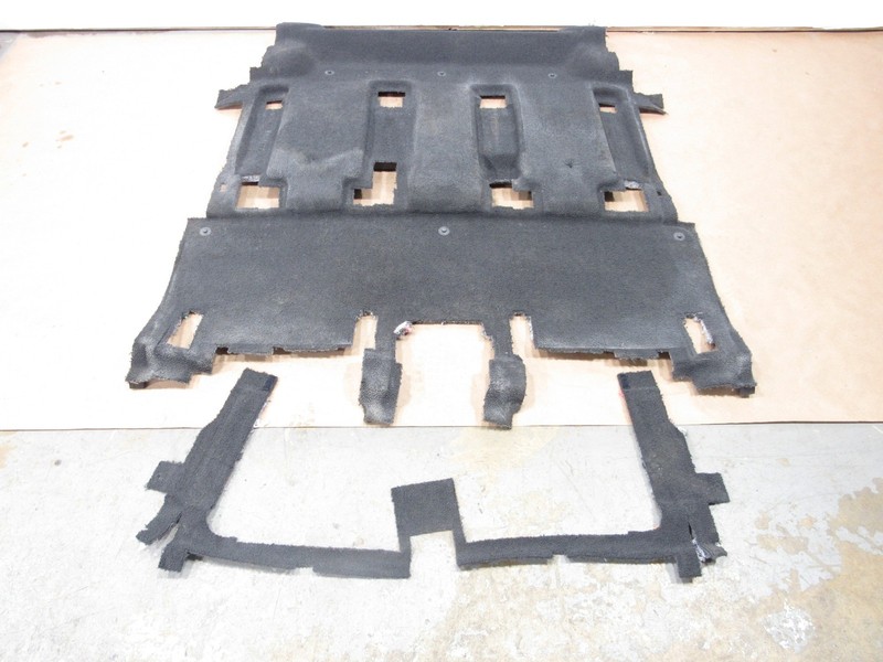 Rivian R1S 2024 Rear 2rd 3rd Row Floor Carpet Rug Panel Strip Set 2 Pcs 21-26 @1