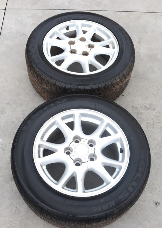 2000-2002 Chevrolet Camaro RS Z28 Wheels & Tires Alloy 16x8 Set of Two Used OEM