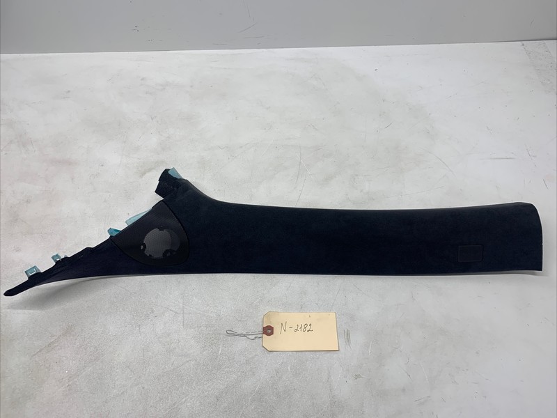 12-20 OEM Tesla Model S Front Left Driver Side A Pillar Trim Alcantara 2182 U22