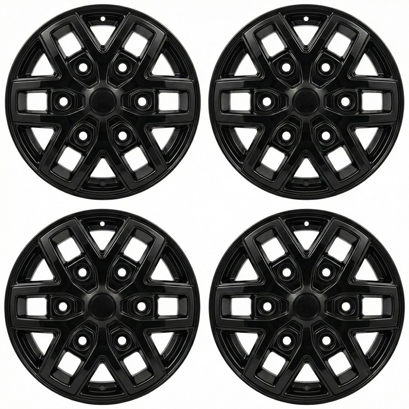 (4) 2020-2025 16" Transit Van AWD BLACK Rim 16" x 6.5" Wheels PK411007VA OEM