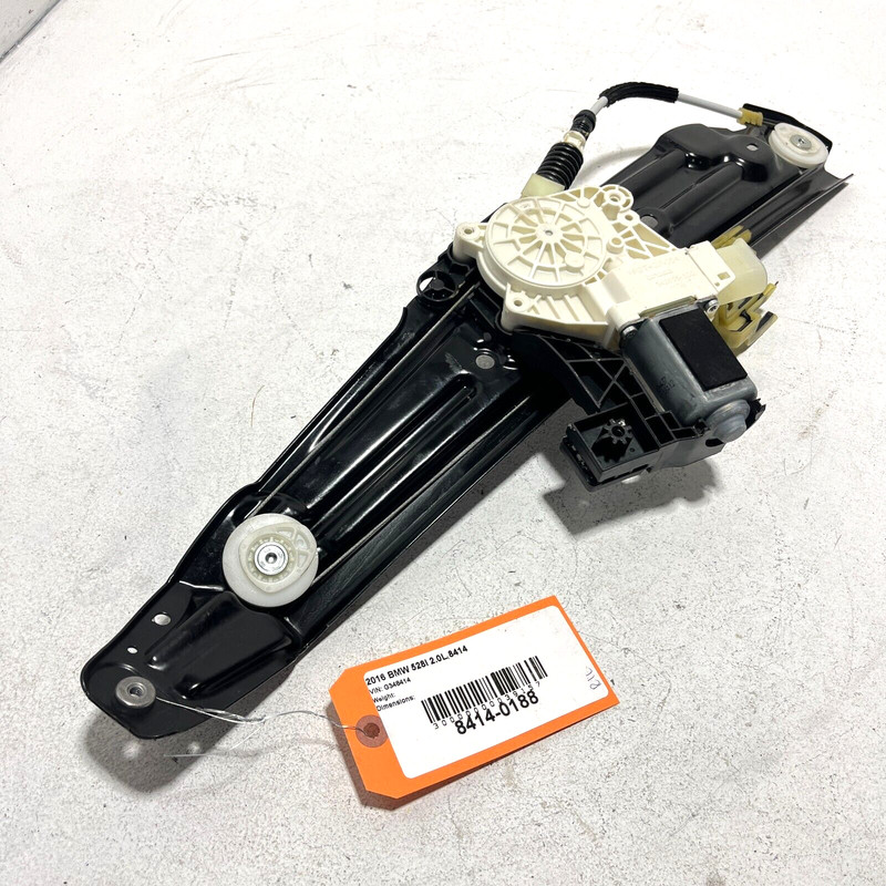 Rear Left Driver Side Window Regulator Lifter /w Motor BMW 528i 2011-2016 OEM