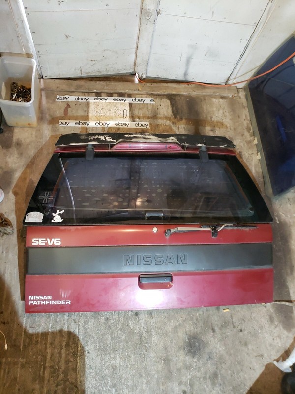 87-95 Nissan Pathfinder Rear Tail Door Gate Hatch Trunk Door Glass SE-V6