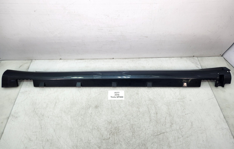 ✅ 2012-2020 OEM Tesla Model S Left Driver Side Skirt Rocker Panel Shell Gray *