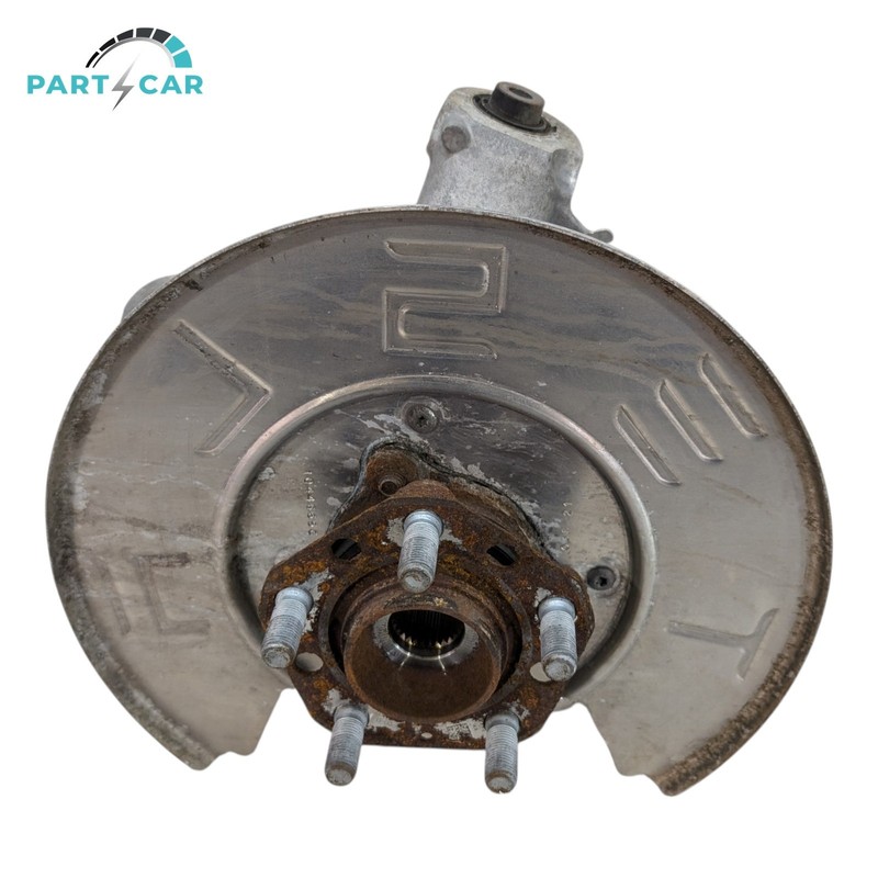 2020-2023 Tesla Model Y Rear Left Knuckle Spindle w/ Wheel Hub & Dust Shield OEM