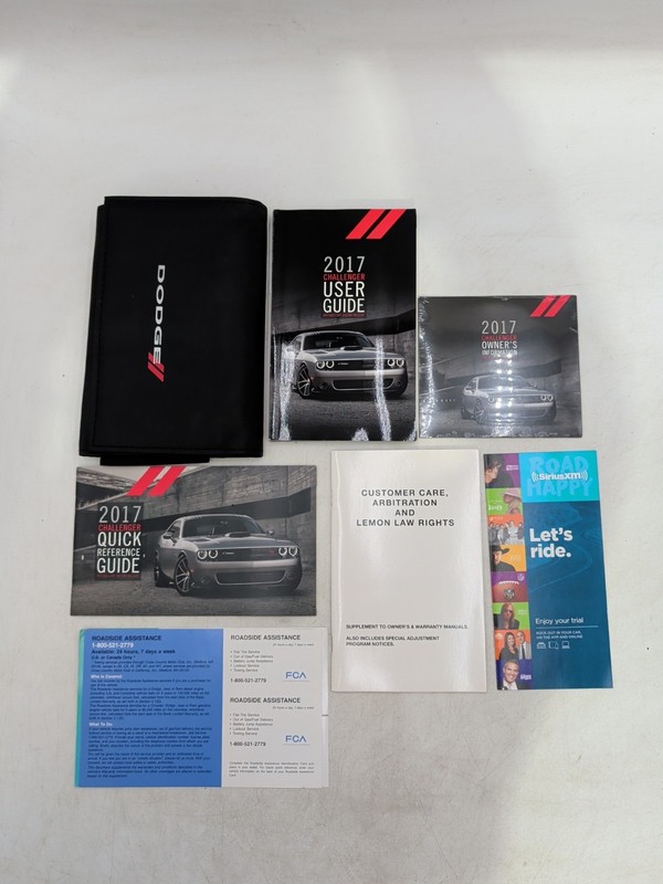 2017 Dodge Challenger SRT Hellcat Owners Manual Original Set Case CD