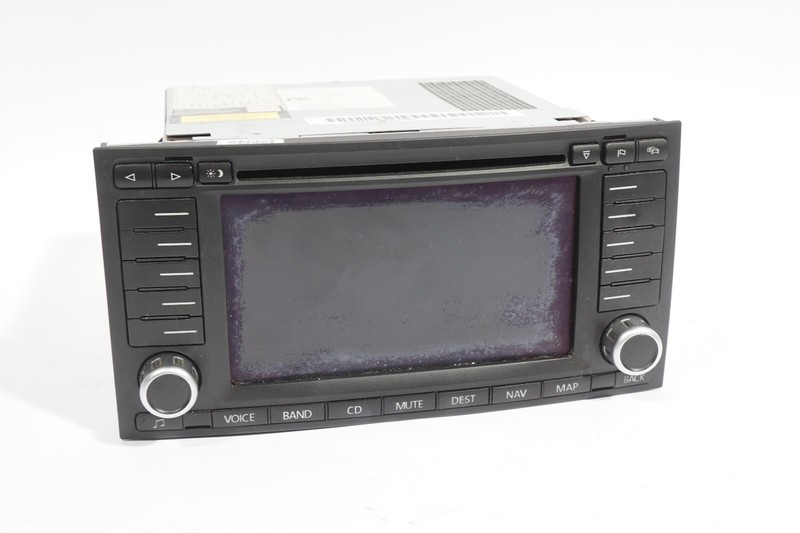 04-07 VOLKSWAGEN TOUAREG 7L DVD RADIO NAVIGATION GPS HEAD UNIT PARTS ONLY